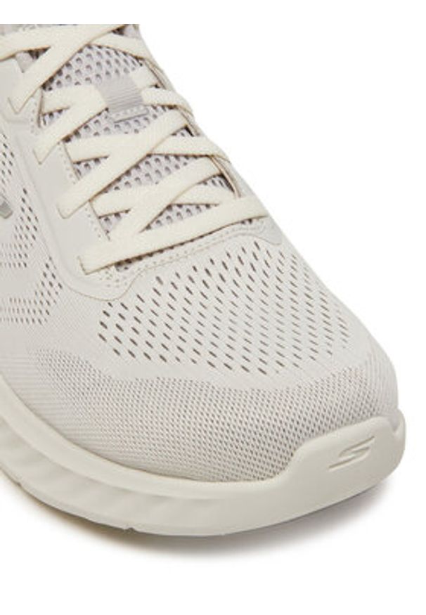 skechers - Skechers Sneakersy Go Walk Now-Payton 216375/WGY Biały. Kolor: biały. Materiał: materiał