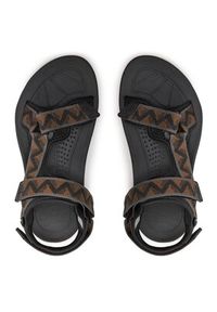 Jack Wolfskin Sandały Wave Breaker 4052011 Brązowy. Kolor: brązowy. Materiał: materiał #2