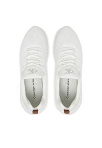 Calvin Klein Jeans Sneakersy Eva Runner Tech Knit YM0YM01293 Biały. Kolor: biały. Materiał: materiał #4