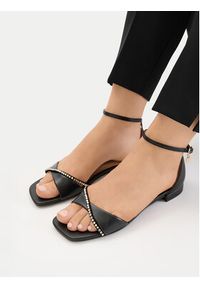 MEXX Sandały EO-CD25-185-1 Czarny. Kolor: czarny. Materiał: skóra #3