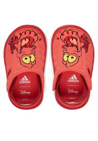 Adidas - adidas Sandały Disney Pixar IH1235 Czerwony. Kolor: czerwony. Wzór: motyw z bajki #6