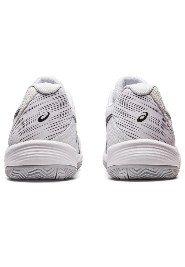 Asics - Buty do tenisa męskie, ASICS Gel-Game 9 Clay/Oc. Kolor: biały, wielokolorowy, czarny. Materiał: guma, materiał, tkanina, syntetyk. Sport: tenis
