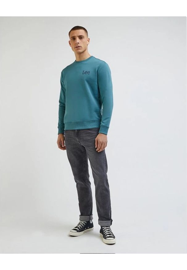 Lee - LEE WOBBLY SWS MESKA BLUZA BEZ KAPTURA NIEROZPINANA EDEN L81MRFA64. Typ kołnierza: bez kaptura