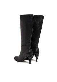 Karl Lagerfeld - KARL LAGERFELD Kozaki KL39175 Czarny. Kolor: czarny. Materiał: skóra #6