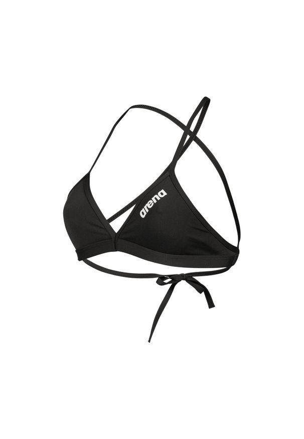 Damski top do kostiumu kąpielowego Arena Team Solid. Kolor: wielokolorowy, biały, czarny