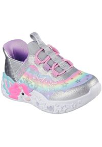 skechers - Adidasy Skechers Unicorn Charmer-lil Starlite, Dzieci. Kolor: wielokolorowy. Materiał: materiał, syntetyk
