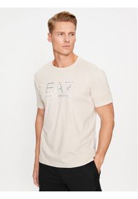 T-Shirt EA7 Emporio Armani. Kolor: srebrny #1