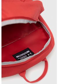 Under Armour plecak kolor czerwony duży z nadrukiem 1362365-408. Kolor: czerwony. Wzór: nadruk #2