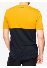 ROCDAY - Koszulka rowerowa męska Rocday Double V2. Kolor: czarny, żółty, wielokolorowy. Sport: kolarstwo