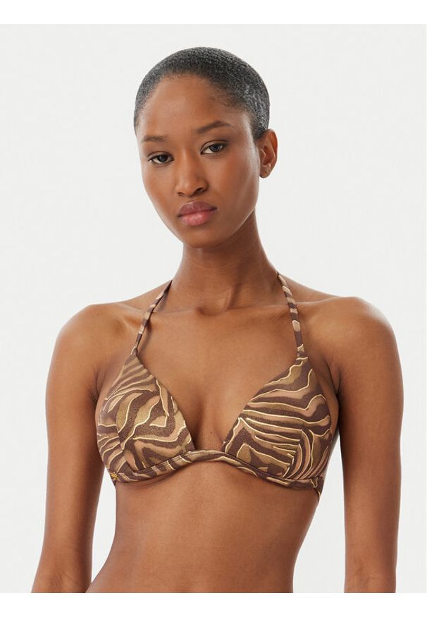 SELMARK - Selmark Góra od bikini BN722 Brązowy. Kolor: brązowy. Materiał: syntetyk