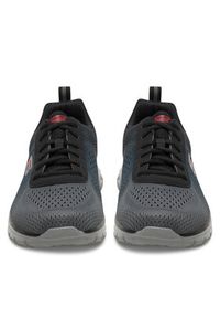 skechers - Skechers Sneakersy TRACK 232399 BKCC Czarny. Kolor: czarny. Materiał: materiał #3