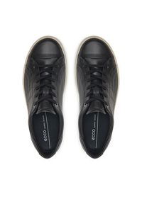 ecco - ECCO Sneakersy 21861301001 Czarny. Kolor: czarny. Materiał: skóra #4