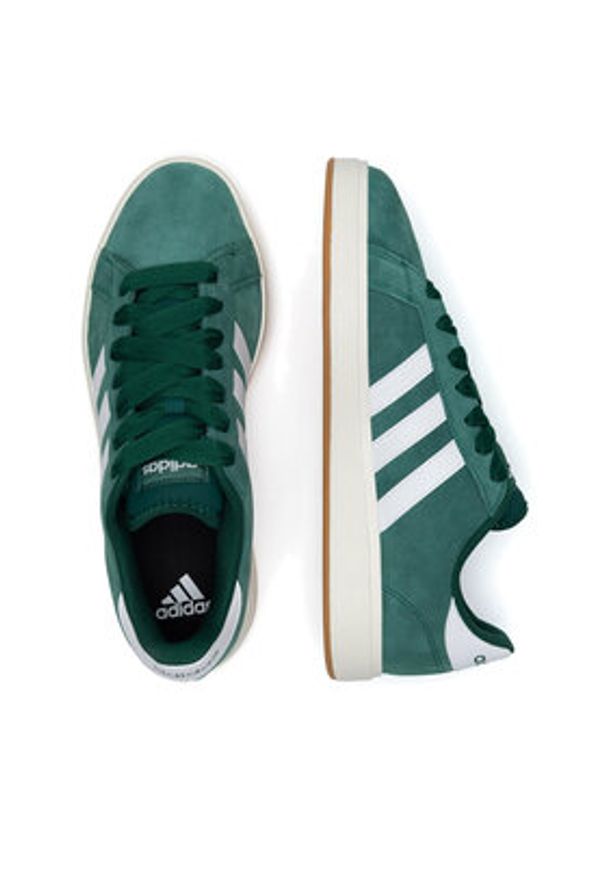 Adidas - adidas Sneakersy GRAND COURT BASE 00S IH6187 Zielony. Kolor: zielony. Materiał: zamsz, skóra