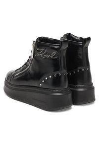 Karl Lagerfeld - KARL LAGERFELD Sneakersy KL63534 Czarny. Kolor: czarny. Materiał: skóra #3
