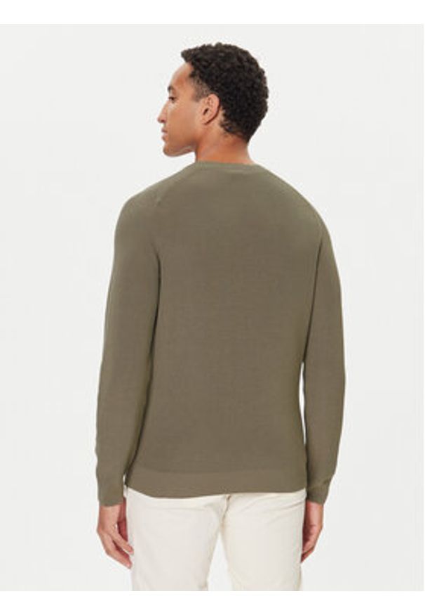 BOSS Sweter C-Illian 50543136 Beżowy Regular Fit. Kolor: beżowy. Materiał: bawełna