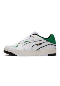 Buty sportowe Puma Slipstream 39326601 białe. Okazja: na co dzień. Kolor: biały. Materiał: guma, syntetyk, zamsz. Szerokość cholewki: normalna