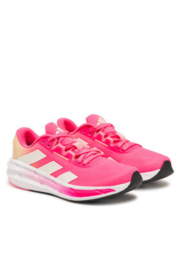 Adidas - adidas Buty do biegania Questar 3 JI4610 Różowy. Kolor: różowy. Materiał: materiał
