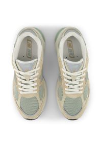 Buty unisex New Balance ABZORB U2010281 – beżowe. Kolor: beżowy. Materiał: zamsz, guma. Szerokość cholewki: normalna. Sezon: lato. Sport: bieganie #4
