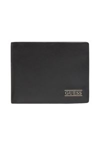 Guess - GUESS Czarny portfel New Boston. Kolor: czarny #2