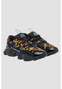 Versace Jeans Couture - VERSACE JEANS COUTURE Czarne męskie sneakersy Fondo Nomo Dis. 15. Kolor: czarny #3