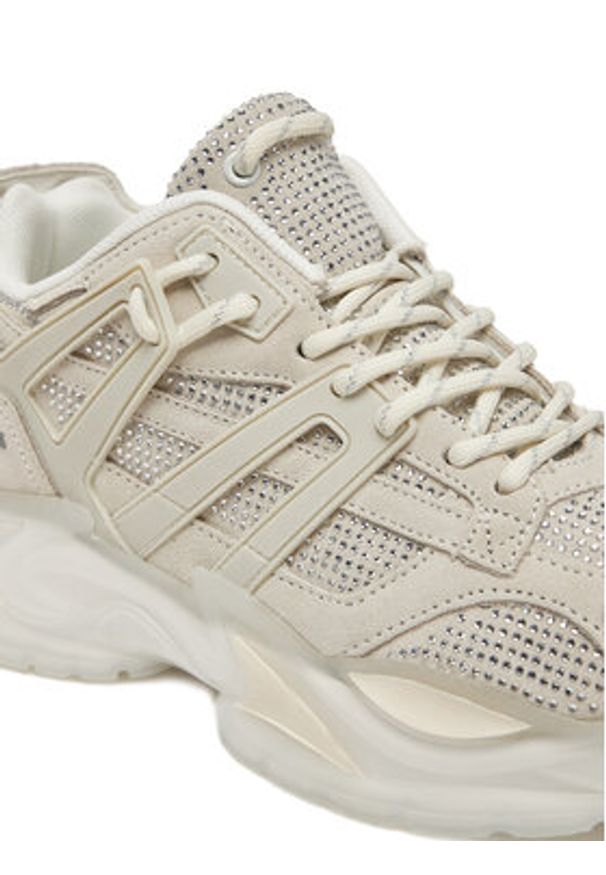 Guess Sneakersy FLPBLL SUE12 Beżowy. Kolor: beżowy. Materiał: skóra
