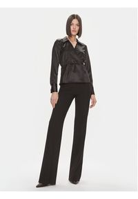 Liu Jo Bluzka MF3216 T3450 Czarny Regular Fit. Kolor: czarny. Materiał: syntetyk #4