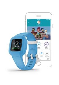 GARMIN - Garmin Vivofit Junior 3 Niebieskie gwiazdy. Kolor: niebieski. Styl: casual