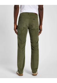Lee - MESKIE SPODNIE MATERIALOWE LEE SLIM FIT MVP MERCANTILE GREEN 112355849 #3