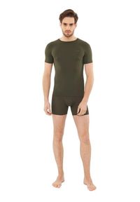 Koszulka Turystyczna Viking Lockness-Olive xxl. Kolor: zielony. Sport: turystyka piesza