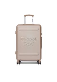 Walizka średnia Reebok. Kolor: beżowy