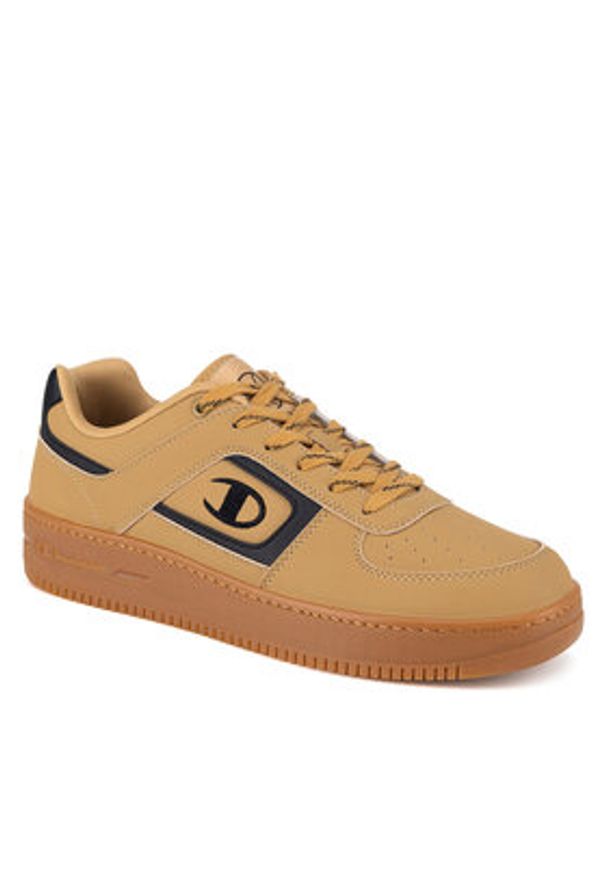 Champion Sneakersy FOUL PLAY FW LOW S22334-YS108 Brązowy. Kolor: brązowy. Materiał: materiał