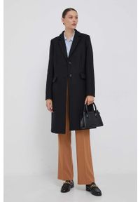 TOMMY HILFIGER - Tommy Hilfiger koszula damska kolor niebieski relaxed z kołnierzykiem klasycznym. Typ kołnierza: kołnierzyk klasyczny. Kolor: niebieski. Materiał: tkanina. Styl: klasyczny #4