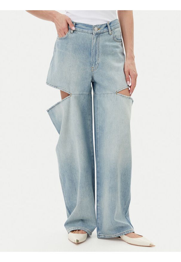 Pinko - PINKO Jeansy 104794 A2I6 PJE Niebieski Skinny Fit. Kolor: niebieski