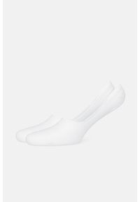 Lancerto - Stopki Białe. Kolor: biały. Materiał: bawełna, elastan, poliamid