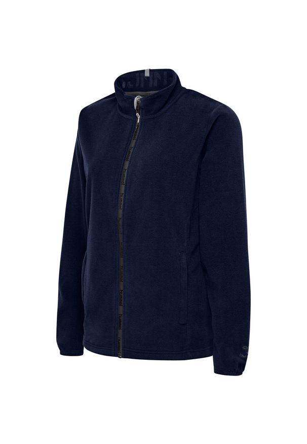 Bluza polarowa Hummel North Full Zip Fleece Jacket Woman. Kolor: niebieski. Materiał: polar. Sport: piłka ręczna