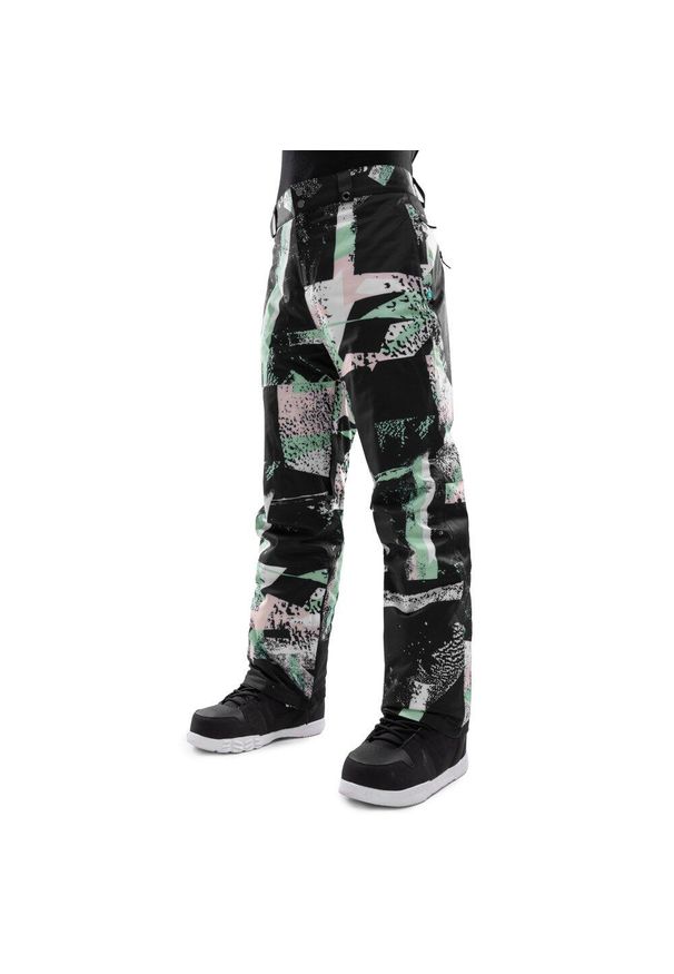 SIROKO - Spodnie snowboardowe męskie P1 Groove. Kolor: wielokolorowy. Sezon: zima. Sport: snowboard