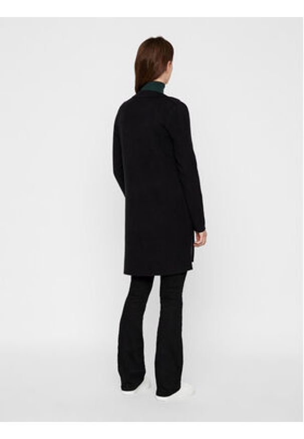 Vero Moda Kardigan 10215659 Czarny Regular Fit. Kolor: czarny. Materiał: syntetyk