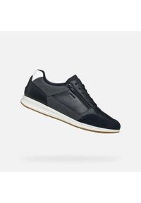 Tenisówki Geox Model U Avery Kolor Niebieski. Kolor: niebieski. Materiał: tkanina, skóra
