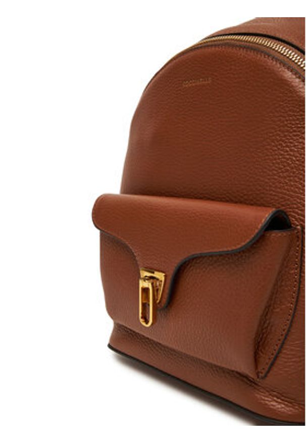 Coccinelle Plecak TFK Coccinelle Beat Grneratio E1 TFK 14 01 01 Brązowy. Kolor: brązowy. Materiał: skóra