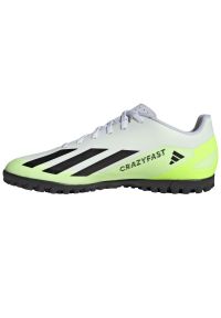 Adidas - Buty piłkarskie adidas X Crazyfast.4 Tf M IE1583 białe białe. Zapięcie: sznurówki. Kolor: biały. Materiał: syntetyk, guma. Sport: piłka nożna #7