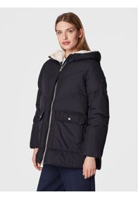 TOMMY HILFIGER - Tommy Hilfiger Kurtka zimowa Chevron Sorona WW0WW36211 Granatowy Relaxed Fit. Kolor: niebieski. Materiał: syntetyk. Sezon: zima #1