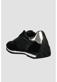 Karl Lagerfeld - KARL LAGERFELD Czarne sneakersy Velocette Embro Nft. Kolor: czarny
