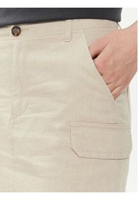 only - ONLY Spódnica mini Malfy-Caro 15310982 Beżowy Regular Fit. Kolor: beżowy. Materiał: wiskoza #3