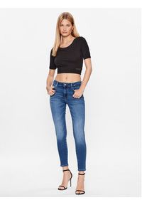 Guess Jeansy W3YAJ3 D52Q2 Niebieski Skinny Fit. Kolor: niebieski #3