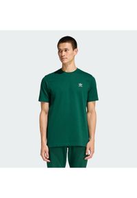 Adidas - adidas T-Shirt Trefoil Essentials KD1323 Zielony Regular Fit. Kolor: zielony. Materiał: bawełna #1