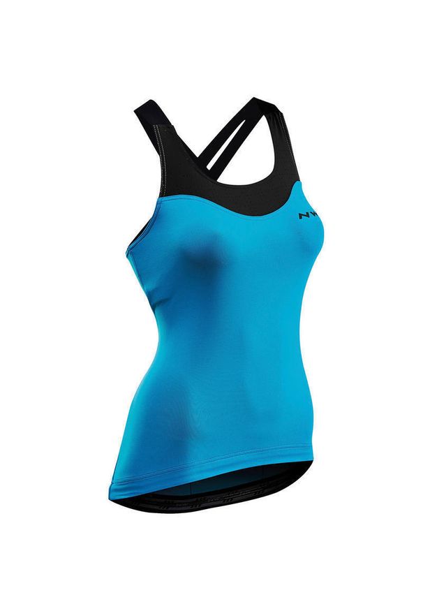 NORTHWAVE - Damski tank top Northwave Muse. Kolor: niebieski. Długość rękawa: bez rękawów. Sport: kolarstwo