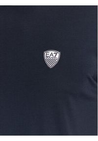 EA7 Emporio Armani T-Shirt 8NPT16 PJRGZ 1578 Granatowy Regular Fit. Kolor: niebieski. Materiał: syntetyk