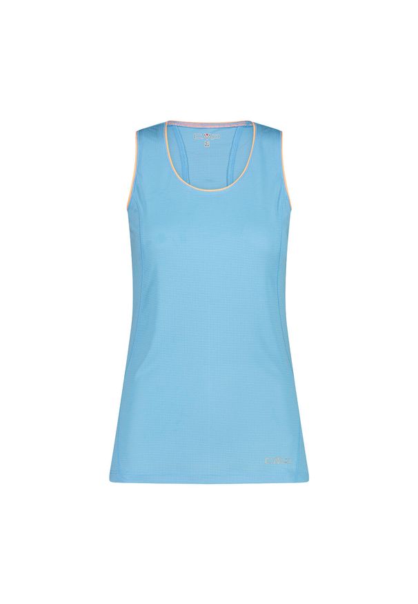 Damski tank top CMP. Kolor: niebieski. Długość rękawa: bez rękawów