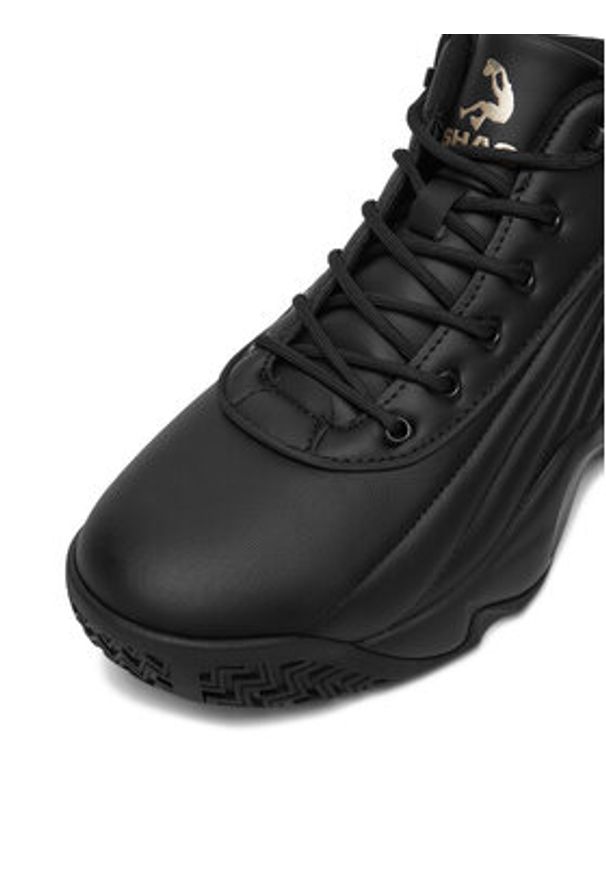 Shaq - SHAQ Buty do koszykówki CEO-H8-366 Czarny. Kolor: czarny. Materiał: skóra. Sport: koszykówka
