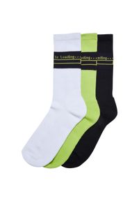 Skarpetki Urban Classics (x3). Kolor: czarny, wielokolorowy, biały. Materiał: poliester, bawełna, elastan #1